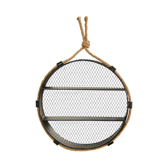 15" Round Wall Shelf